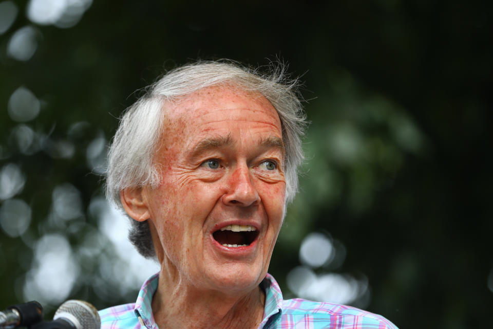 Sen. Ed Markey will face the winner of the Republican primary but would be heavily favored to win reelection in November. (Photo: Pat Greenhouse/Boston Globe via Getty Images)