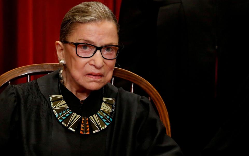 The late U.S. Supreme Court Justice Ruth Bader Ginsburg - Jonathan Ernst/Reuters