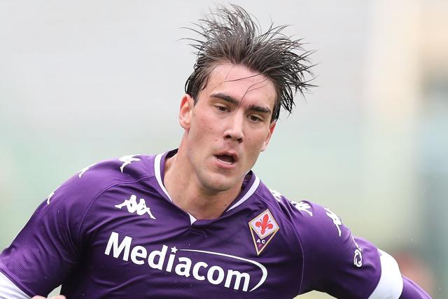 Dusan Vlahovic: Tottenham and Liverpool transfer target scores SEVEN goals  in one half for Fiorentina