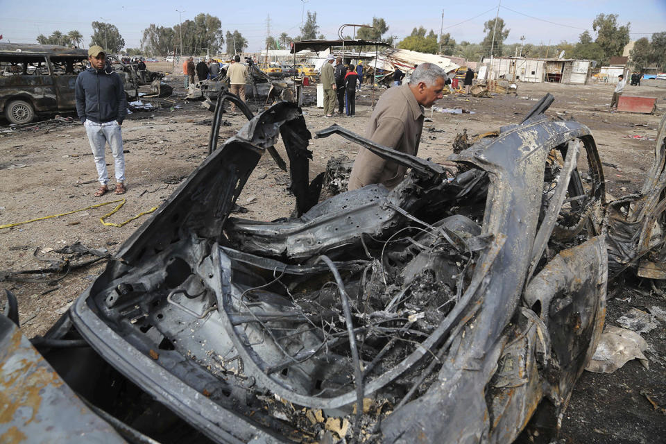 Deadly Baghdad car bomb claimed by Islamic State