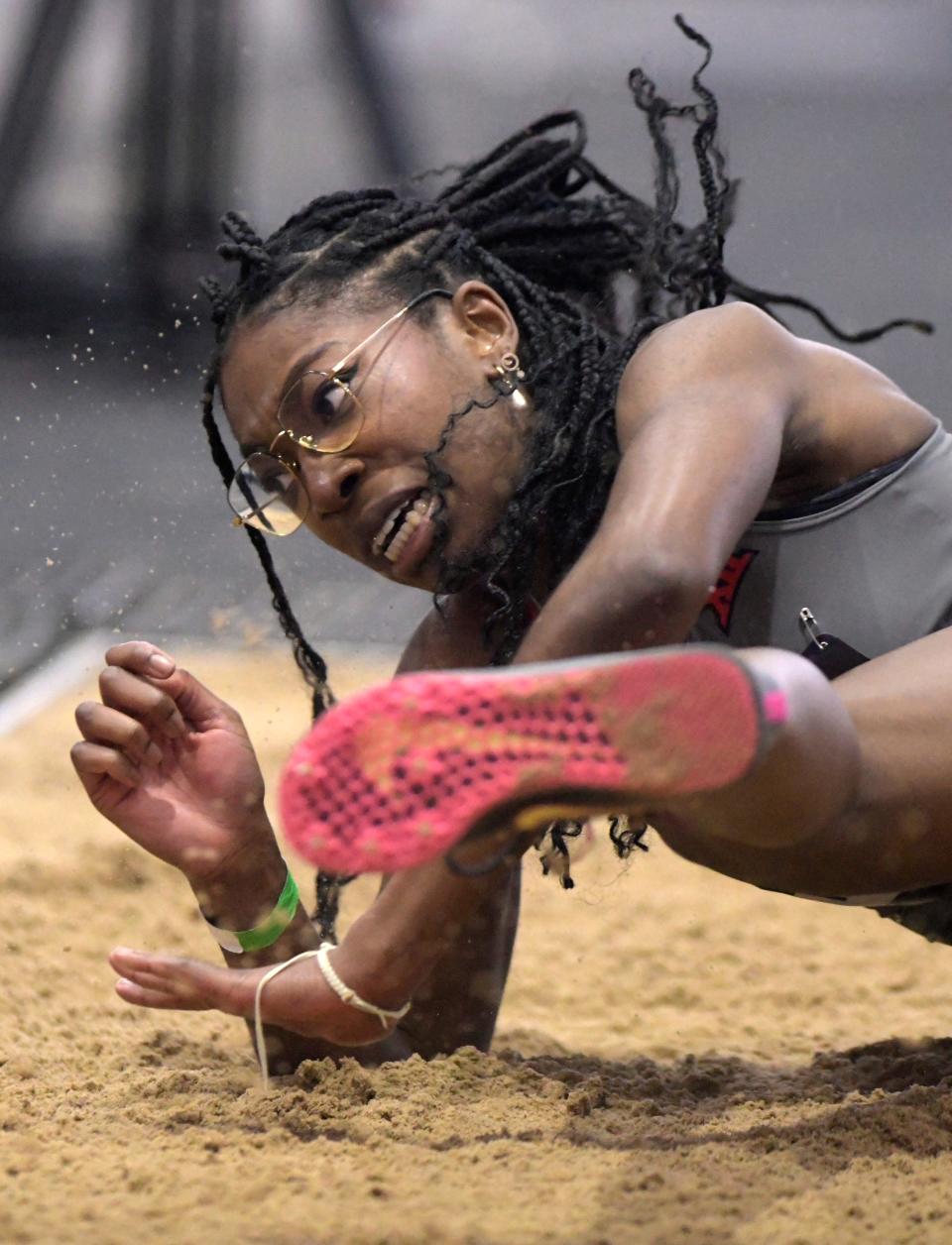 Texas Tech's Anne-Suzanna Fosther-Katta is ranked No. 5 in NCAA Division I this season in the women's triple jump. The Red Raiders compete in the NCAA West preliminaries Wednesday through Saturday in Fayetteville, Arkansas.