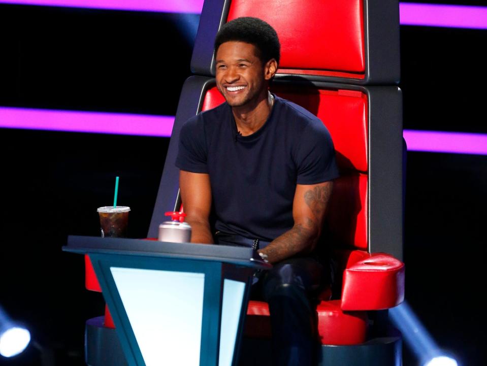 usher on the voice