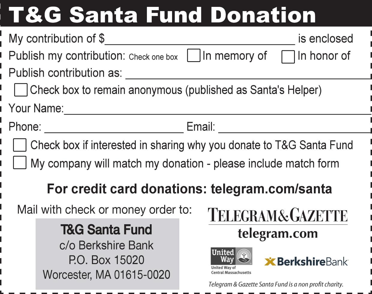 Santa Fund coupon