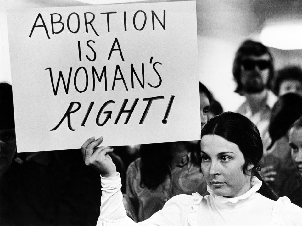 abortion protest