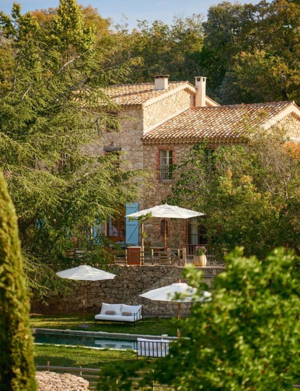 Une bastide sur les hauteurs de Saint Tropez