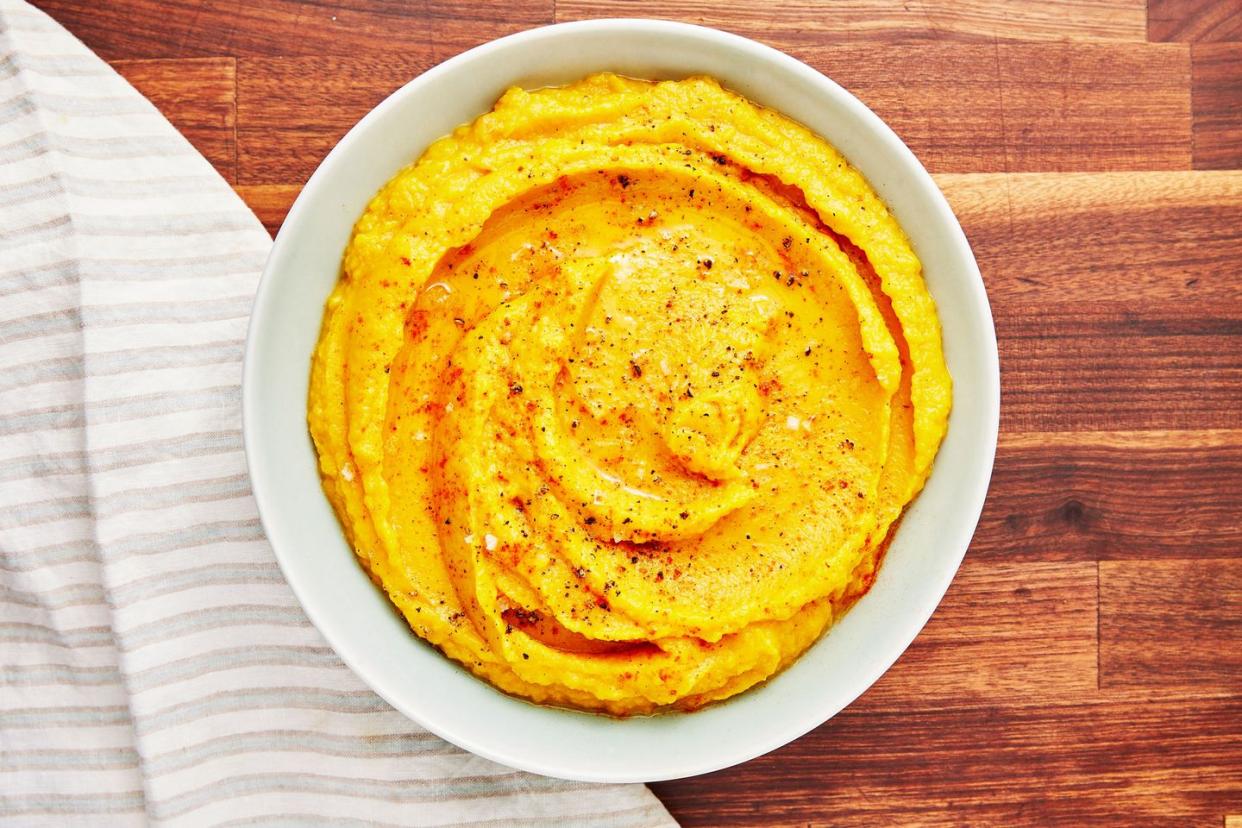 mashed butternut squash