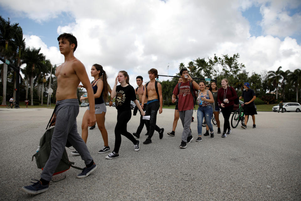 High school students across the U.S. protest gun violence