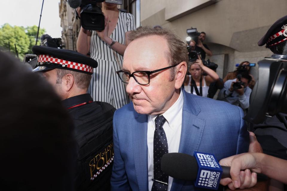 Actor Kevin Spacey is accused of sexual assault (James Manning/PA) (PA Archive)