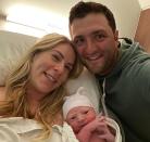 <p>Spanish pro golfer Jon Rahm and his wife Kelley Cahill <a href="https://people.com/parents/jon-rahm-welcomes-baby-boy/" rel="nofollow noopener" target="_blank" data-ylk="slk:welcomed their first child together,;elm:context_link;itc:0;sec:content-canvas" class="link ">welcomed their first child together,</a> a baby boy, on April 3, they announced on Instagram. "Kepa Cahill Rahm, was born 4/3/21 at 12:15am," the athlete, 26, <a href="https://www.instagram.com/p/CNP2hsBJ46f/" rel="nofollow noopener" target="_blank" data-ylk="slk:wrote;elm:context_link;itc:0;sec:content-canvas" class="link ">wrote</a> in both English and Spanish. "Momma Kelley is doing great and recovering. Kepa is also in great health. He is 7.2 lb and 20.5inch, big boy from the Basque Country."</p> <p>Rahm, who is the third-ranked golfer in the world, added, "Without a doubt the greatest day of my life!"</p>