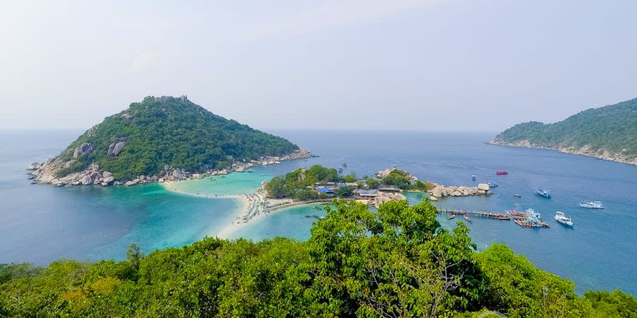 Koh Nang Yuan Beach, Koh Tao, Thaïlande