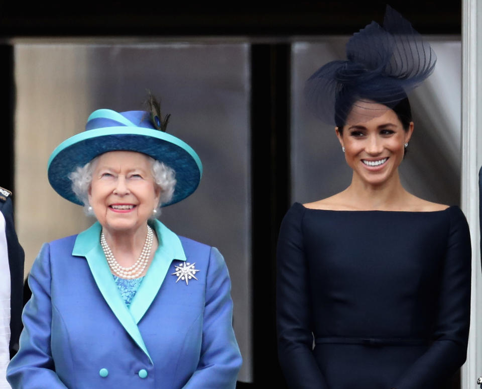 Paul Burrell said Meghan needs to stay close to the Queen. Photo: Getty