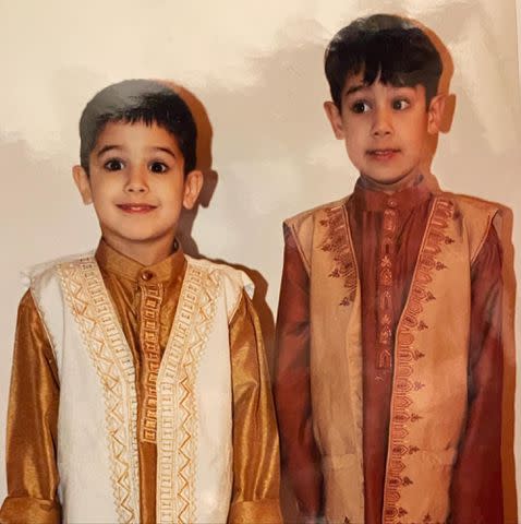 <p>Avan Jogia Instagram</p> Avan Jogia and his brother Ketan Jogia as kids.