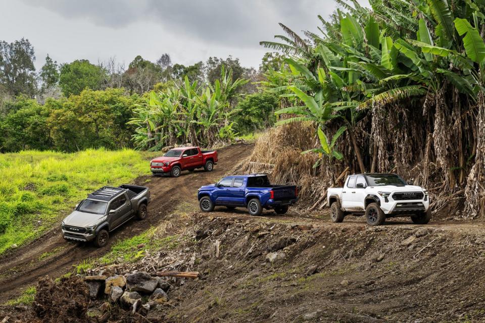 2024 Toyota vs. Ford Ranger vs. Chevy Colorado How They Compare