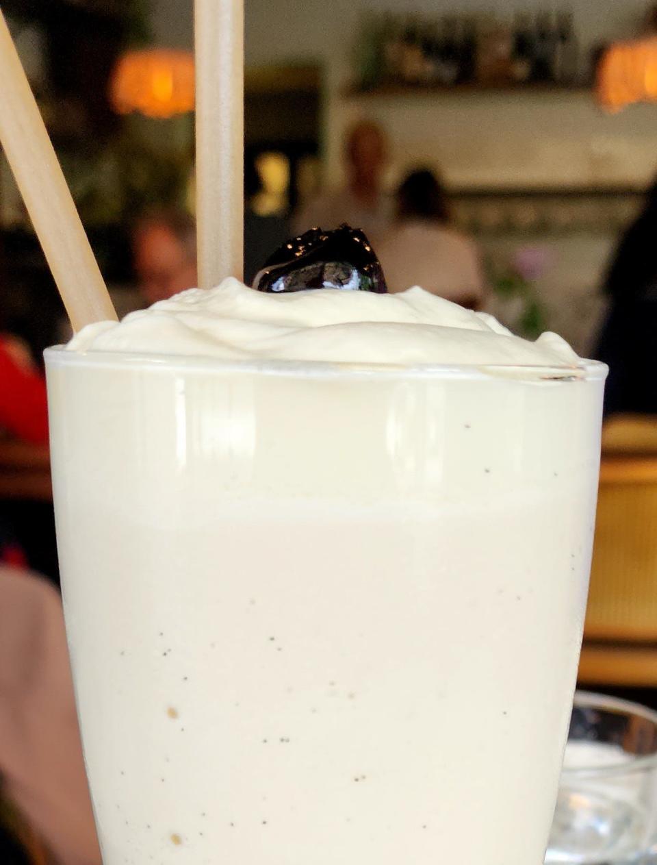 The Malted Vanilla Milkshake can be enjoyed as is or boozed up.