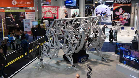 The Furrion Robotics Prosthesis weight 7,000 lbs.