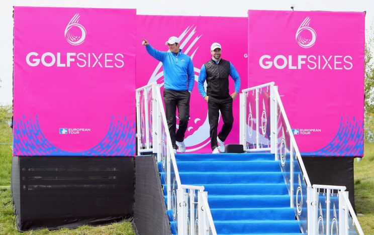 GolfSixes is a unique brainchild of Euro Tour chief executive Keith Pelley. (Getty Images)