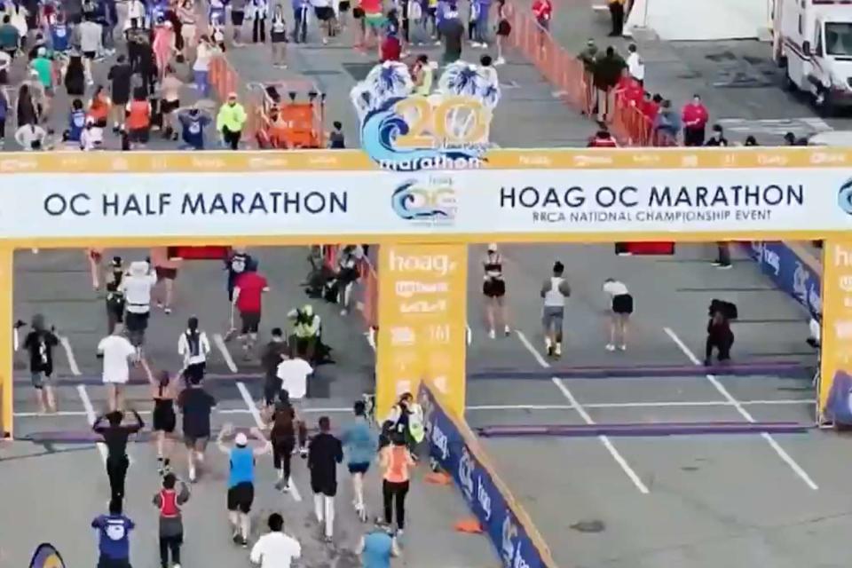 <p>NBC 4/OC Marathon</p> Orange County Marathon