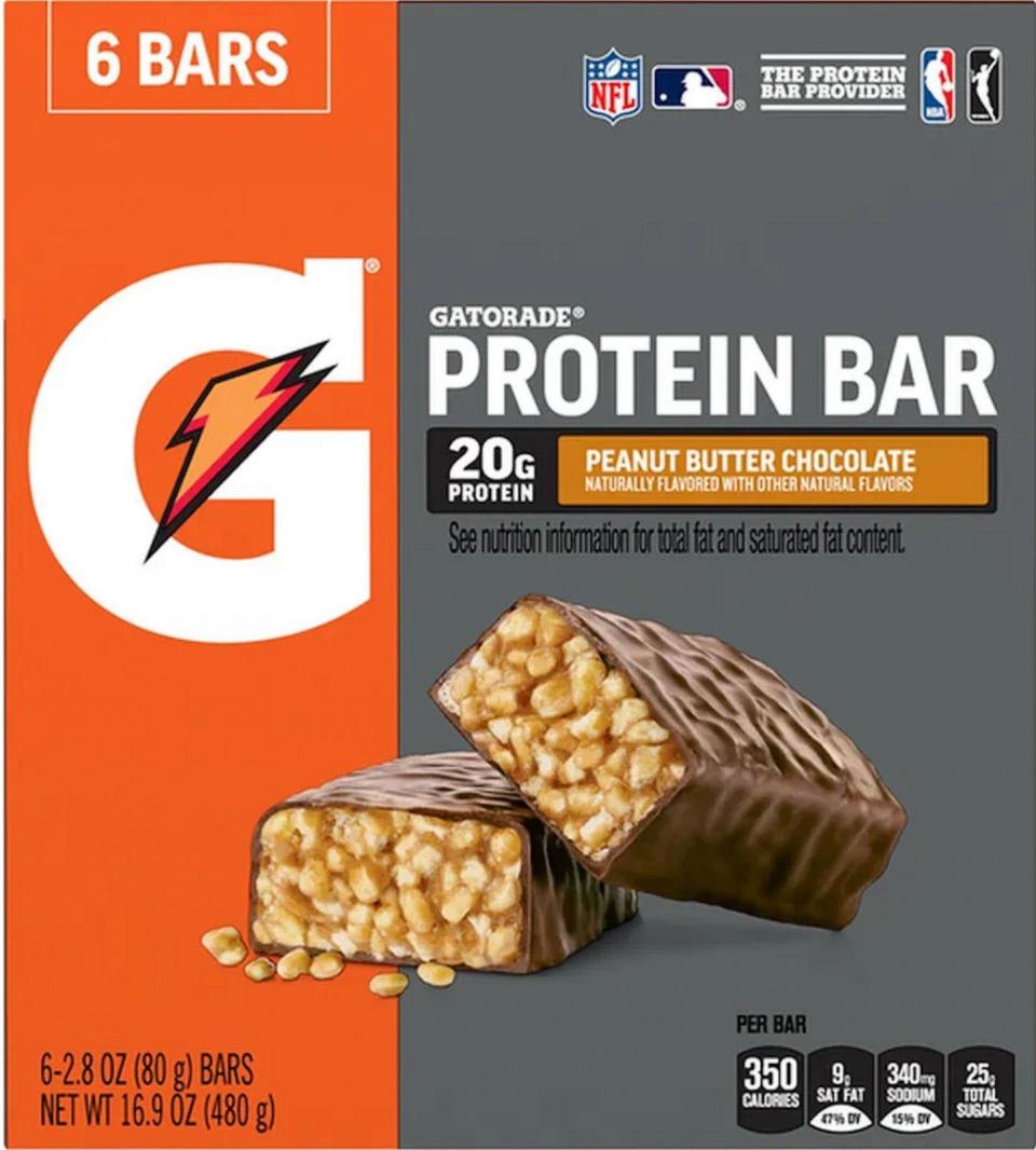 PHOTO: The Quaker Oats Company today announced an expansion of the December 15, 2023, recall to include Gatorade protein bars because they have the potential to be contaminated with Salmonella. (Quaker Oats Company)