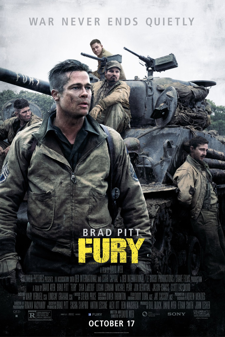 16) Fury (2014)