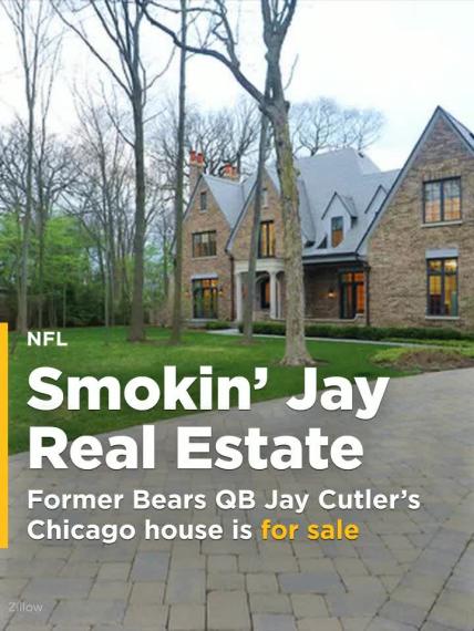 Jay Cutler's Chicago house is for sale, and it'll give you sticker shock
