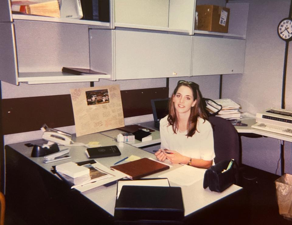 Lisa Strohman in Quantico, Virginia, in the summer of 1999.