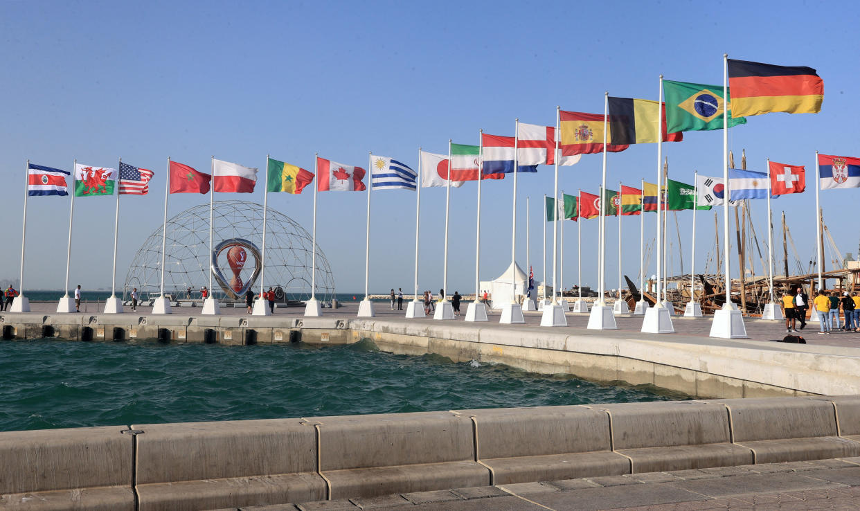 All the teams who have qualified for the Qatar World Cup. (Getty)