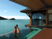 <p><b>1. Qualia</b></p>Qualia is located in Hamilton Island, Great Barrier Reef and scored the top spot on the list. The hotel is a special place with its sun-drenched location and the intuitive service makes it a luxurious resort on world-class standards.<p>Readers’ Choice Rating: 100.0</p><p>Room: 100</p><p>Service: 100</p><p>Food: 100</p><p>Location: 100</p><p>Design: 100</p><p>Activities: 100</p><p>(Image source: Hotel Website)</p>