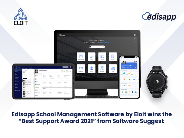 Edisapp School Management Software - Best Support Award