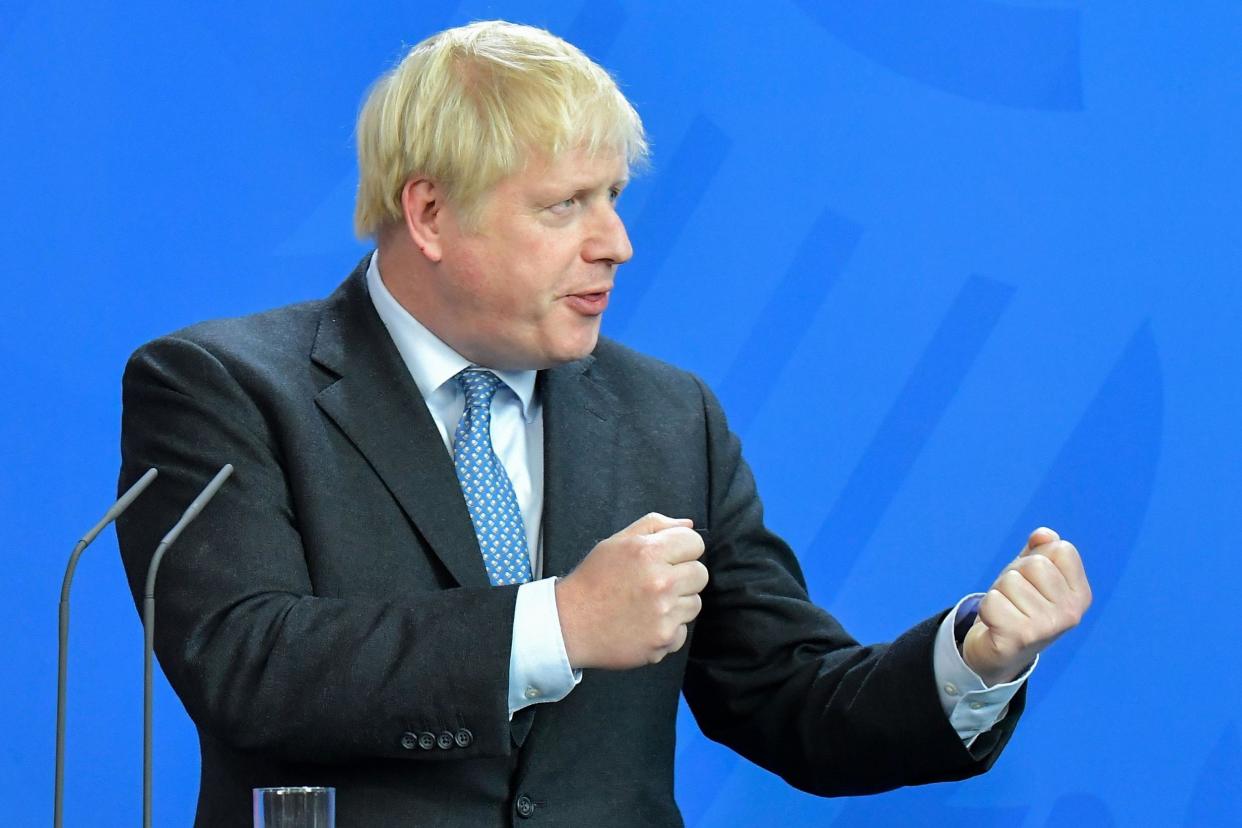 Backlash: Boris Johnson's move to suspend Parliament has been described as a "constitutional outrage": AFP/Getty Images