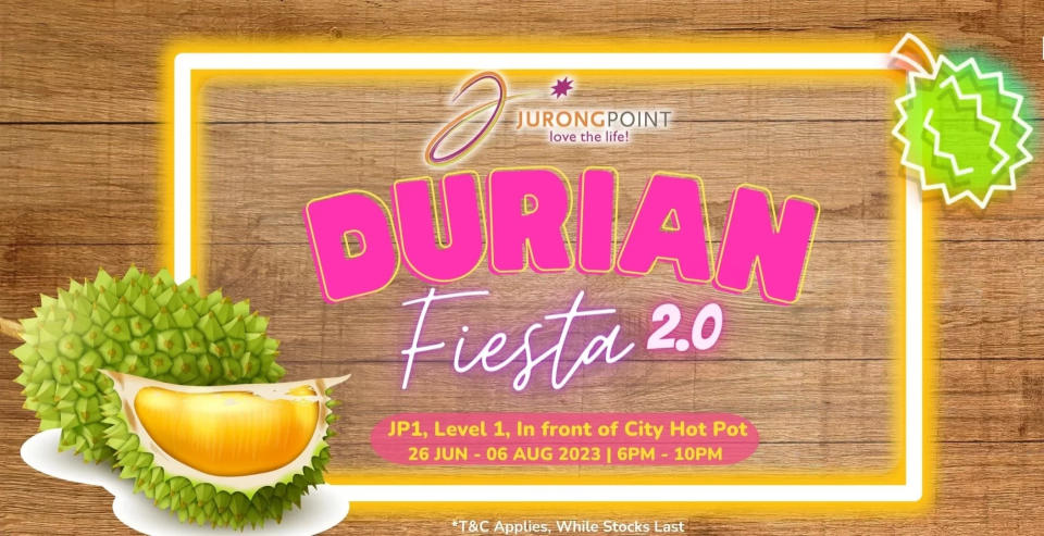 Durian Fiesta Buffet — Advertisement