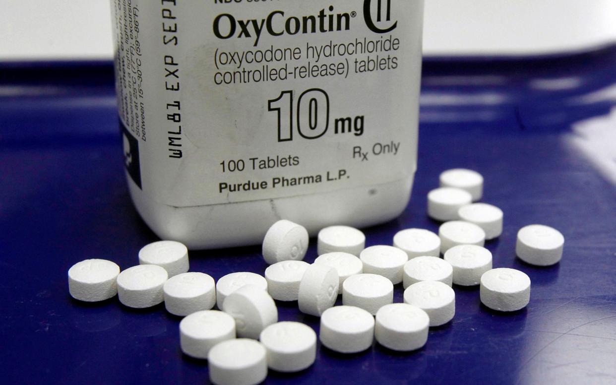 The aggressive marketing of OxyContin allegedly downplayed addiction risks and led to more widespread opioid prescribing - AP