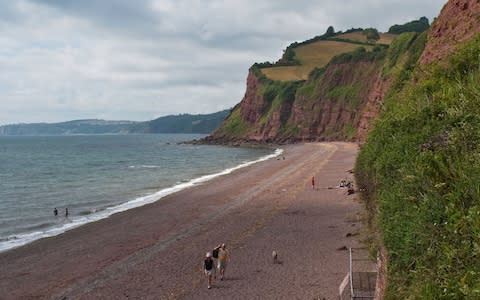 Getting to this beach – via an old smugglers’ tunnel – is an adventure - Credit: ALAMY