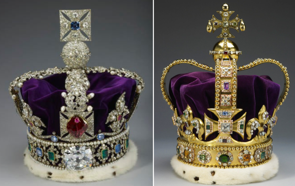 The two Crowns King Charles will wear at his coronation