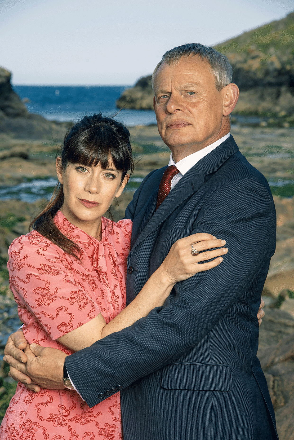 Caroline Catz and Martin Clunes star as Louisa and Martin. (ITV/Shutterstock)