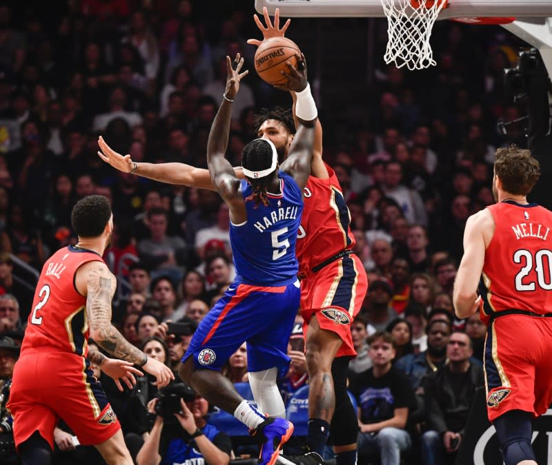 NBA: New Orleans Pelicans at Los Angeles Clippers