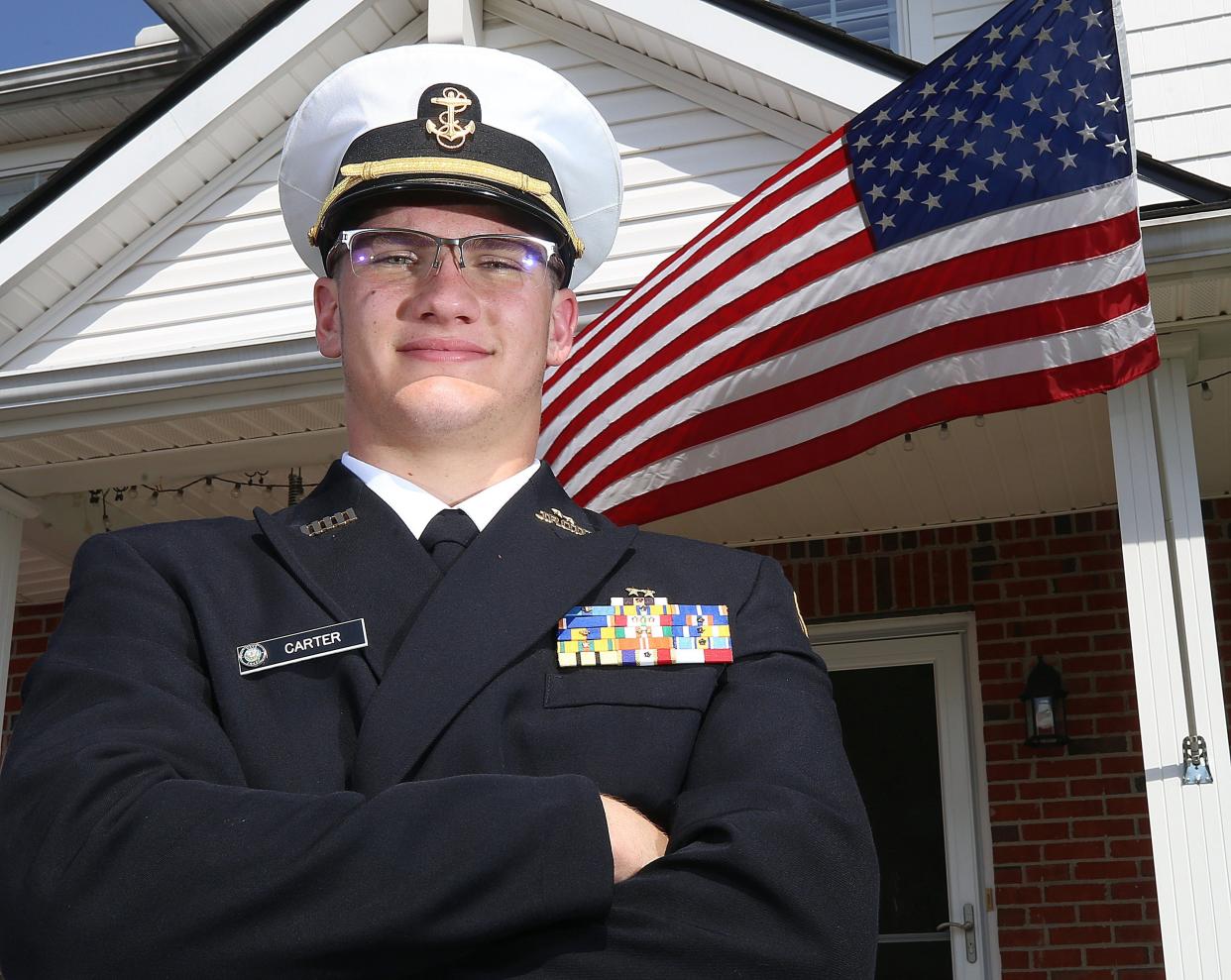 Grove City High School junior Isaac Carter is one of only 20 students in the country to be selected for the U.S. Navy Summer Flight Academy. The eight-week program will take place June 12- Aug. 5 at Delaware State University in Dover, Delaware.