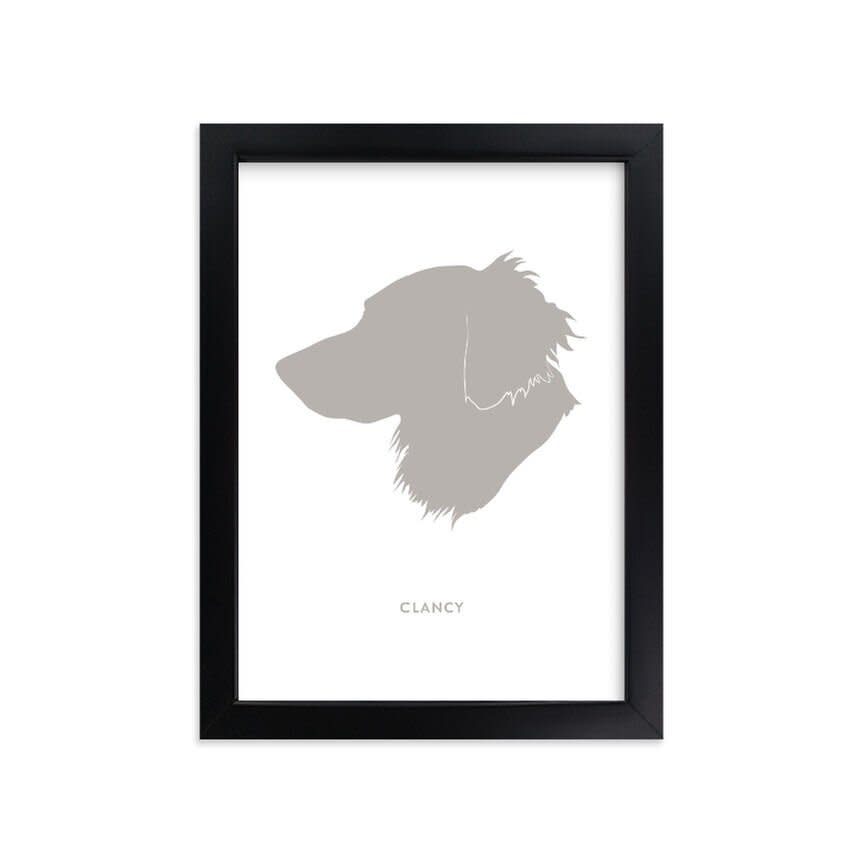 Custom Pet Silhouette Art