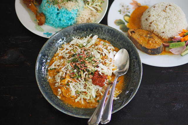 Merah laksa kuah Laksa Bogor