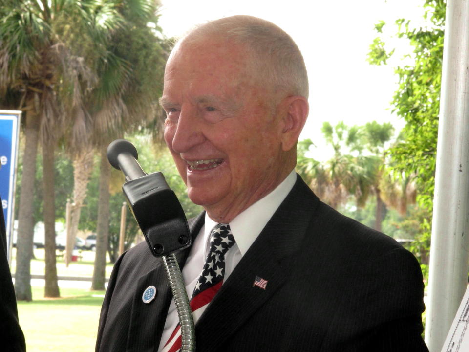 Ross Perot in September 2014. Credit: AP Photo/Bruce Smith