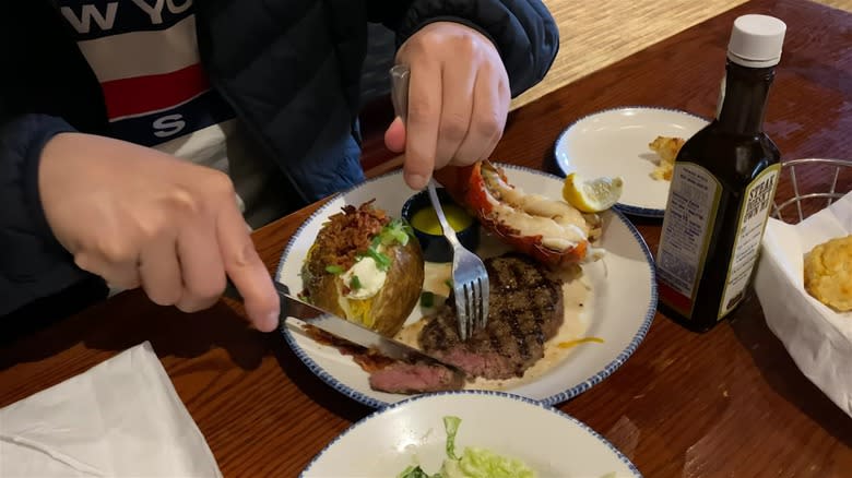 Steak at Red Lobster