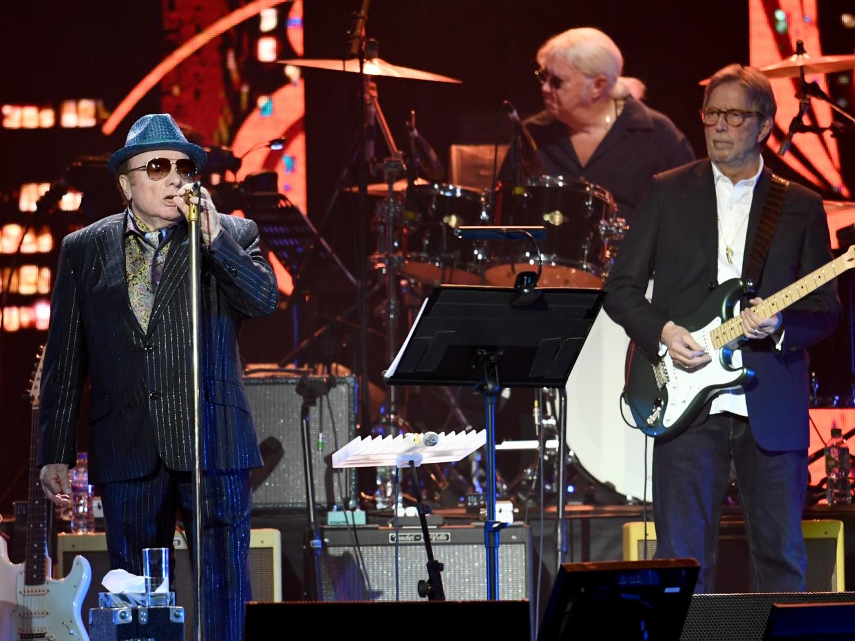 Eric Clapton and Van Morrison announce new anti-lockdown single (Gareth Cattermole/Getty Images)