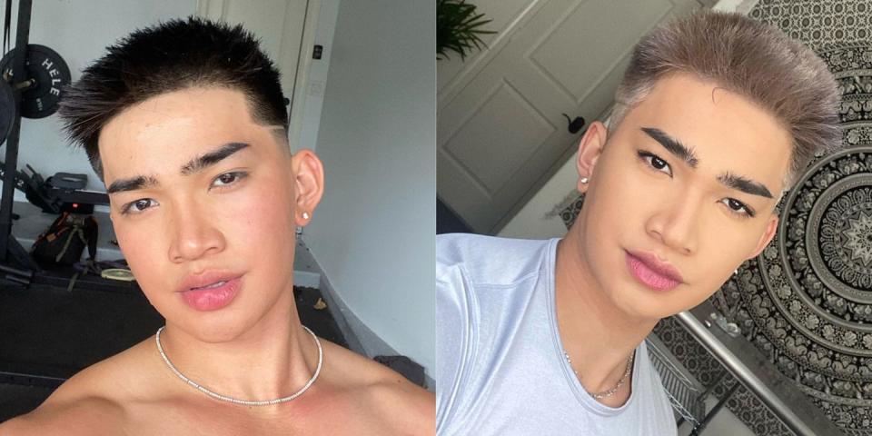 <p>Twitter has been joking about it for weeks and it's finally happened. Bretman Rock has just become the first celeb to bleach his hair during social-distancing. The YouTuber went silver and I'm not gonna lie, I'm really into it.</p>