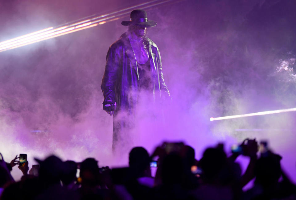 The Undertaker (Amer Hilabi / AFP via Getty Images)