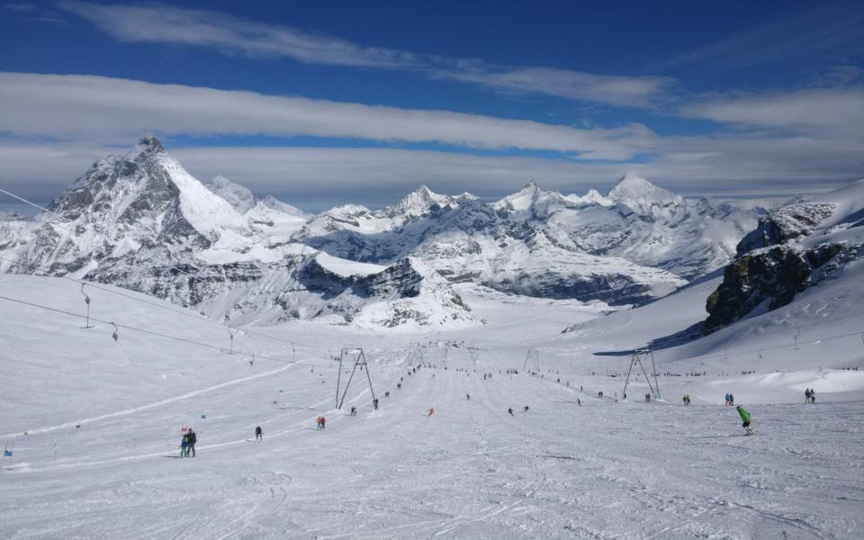 cervinia glacier