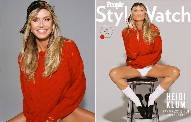 Heidi Klum People StyleWatch Fall 2023