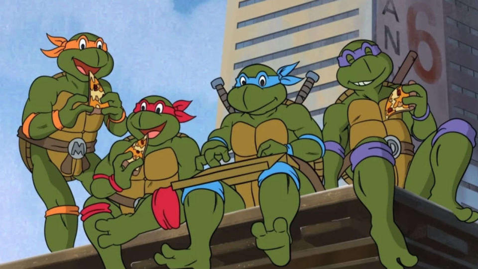 The Teenage Mutant Ninja Turtles animated series cast