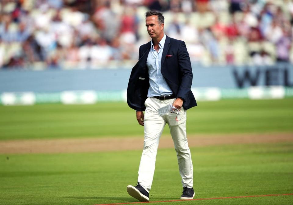 Michael Vaughan will not present his BBC radio show on Monday night (Nick Potts/PA) (PA Archive)