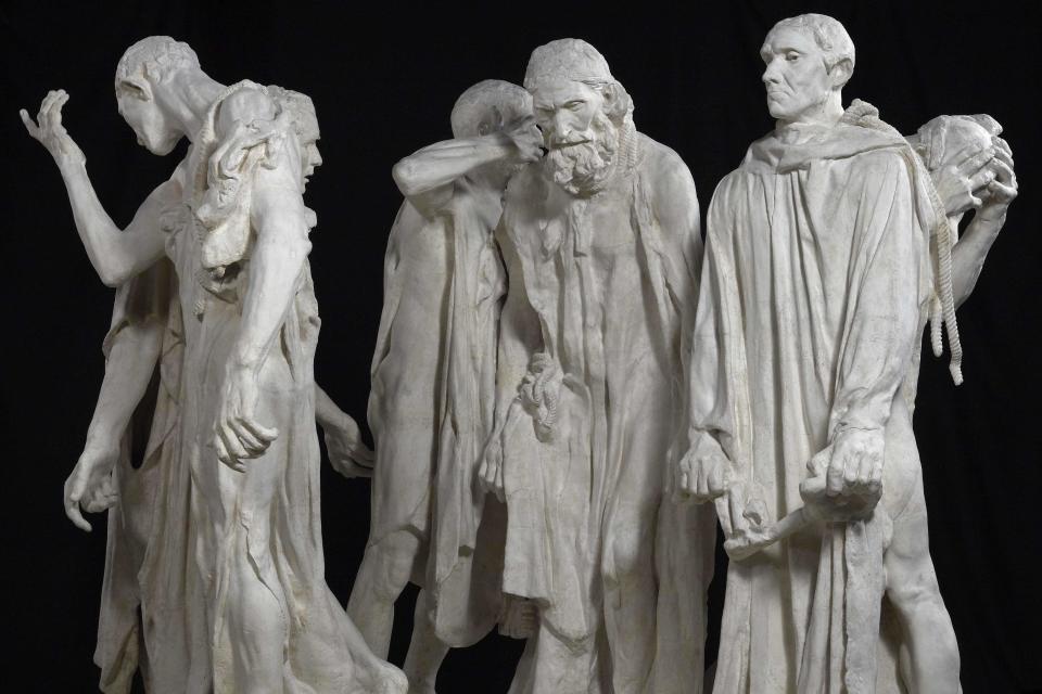 <p>The Burghers of Calais</p> (Tate Modern)