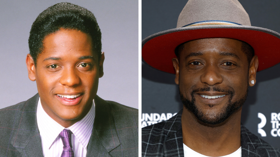 Blair Underwood Left: 1995; Right: 2022 cast of LA Law