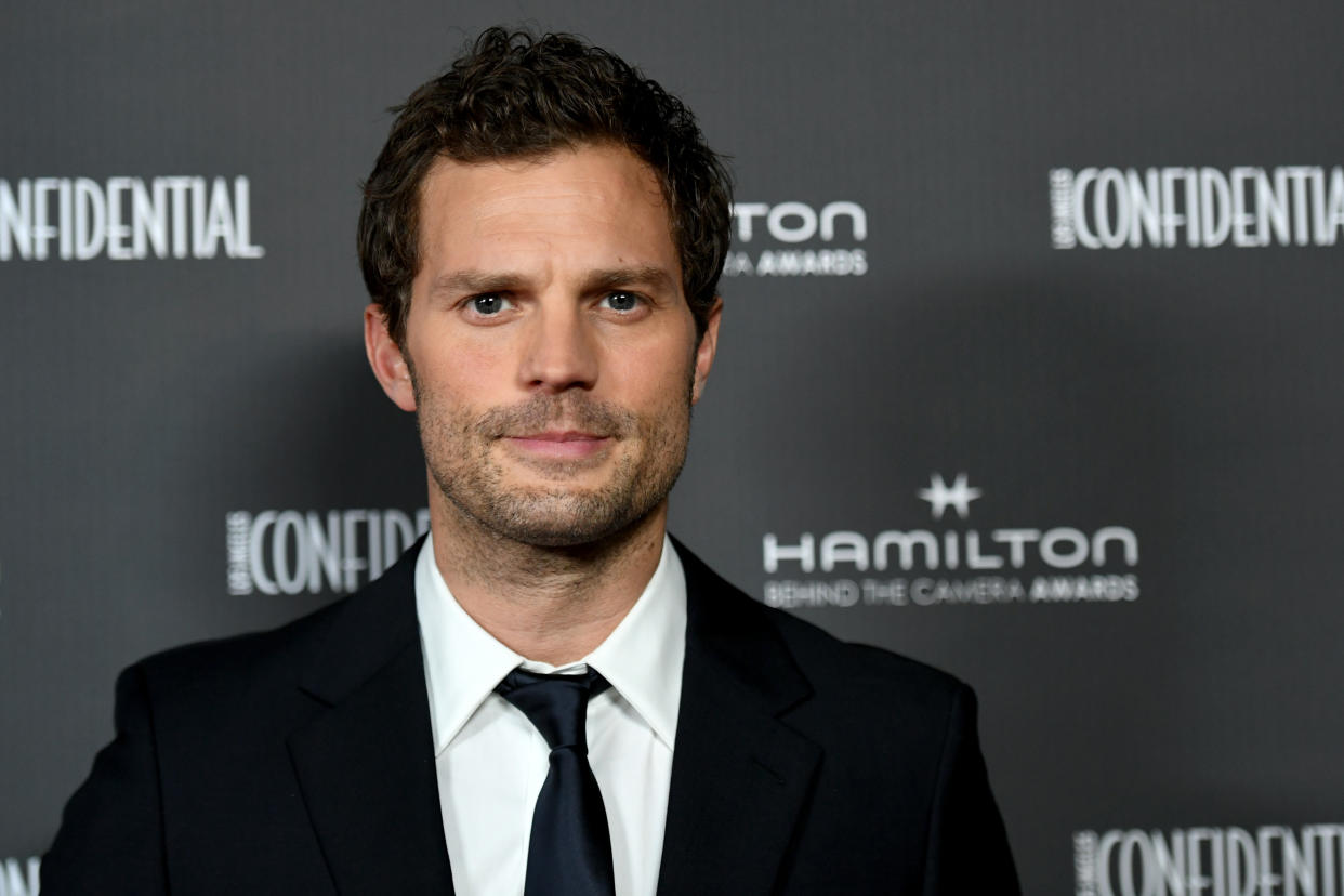 LOS ANGELES, CALIFORNIA - NOVEMBER 13: Jamie Dornan attends the 11th Hamilton Behind The Camera Awards at Avalon Hollywood & Bardot on November 13, 2021 in Los Angeles, California. (Photo by JC Olivera/FilmMagic)